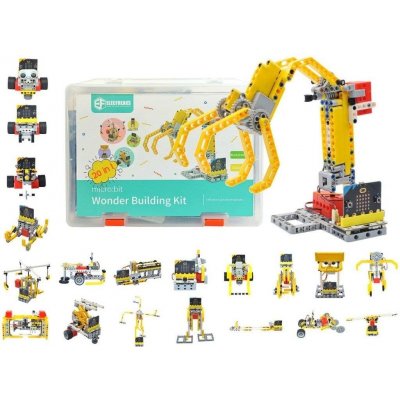 Programovatelná stavebnice Wonder Building Kit - stavebnice robotů s Wukong 20v1 pro LEGO® (bez micro:bit) (EF08239) – Zboží Mobilmania
