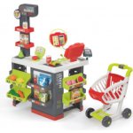 Smoby Supermarket šedo-zelený – Zboží Mobilmania