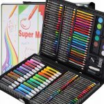 ISO 9176 Výtvarná sada Mega Art Set 168 ks černá – Zboží Mobilmania