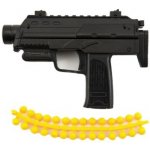 Teddies pistole kov plast 10 cm na měkké kuličky – Hledejceny.cz