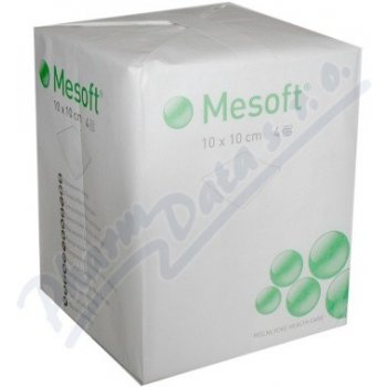 Mesoft kompresy nesterilní 10 x 10cm 100 ks 157300