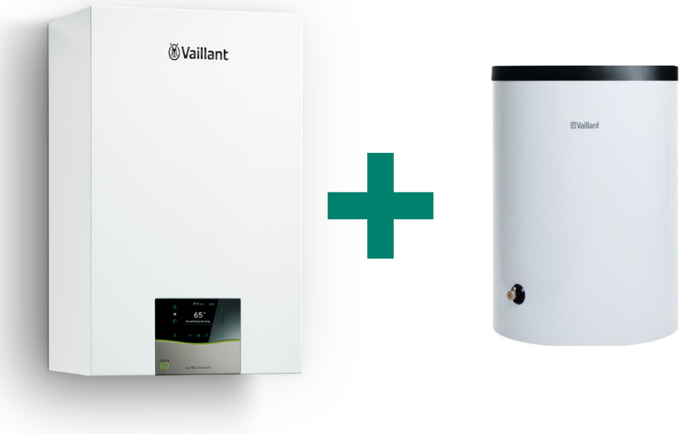 VAILLANT Sestava kotle VU 25CS/1-7 ecoTEC exclusive ioniDetect VIH R 150/6 B 0020320592