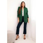 Kesi sako s klopami elegantní zelené – Zboží Dáma