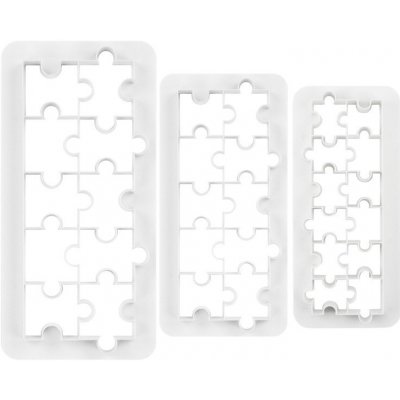 Multicutter set - multi vykrajovač - puzzle 3ks – Zbozi.Blesk.cz