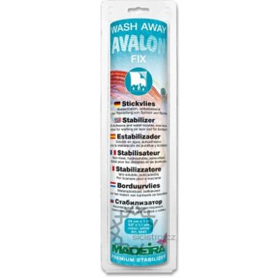 Vlizelín - Avalon fix čirý samolepící vodourozpustný - Madeira (24cmx1m) – Sleviste.cz