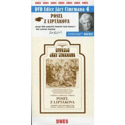 Divadlo Járy Cimrmana 4 - Posel z Liptákova DVD – Hledejceny.cz