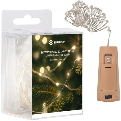 Springos Vánoční osvětlení CL0027 20 LED – Hledejceny.cz