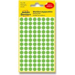 Avery Zweckform Etikety na různá značení 416 ks světle zelené 8 mm kulaté 3179 – Zboží Dáma