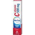 Vitar Revital C vitamin 500 mg lesní jahoda eff.20 tablet – Hledejceny.cz