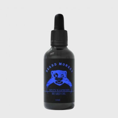 Beard Monkey Sweden Beard Monkey Minty & Raspberry Beard Oil vyživující olej na vousy 50 ml – Zbozi.Blesk.cz