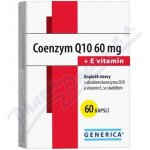 Generica Coenzym Q10 60 mg + E vitamin 60 kapslí – Hledejceny.cz