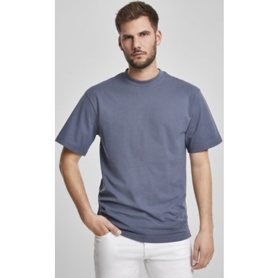 Urban Classics Prodloužené bavlněné rovné pánské triko modrá vintage – Sleviste.cz