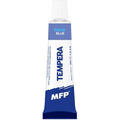 MFP Temperové barvy 12ml Neon modrá 6300610