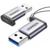 Adaptér a redukce k mobilu Ugreen USB-C na USB 3.0 šedá 50533