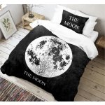 Kvalitex bavlna povlečení Moon 3D 140x200 70x90 – Zboží Dáma