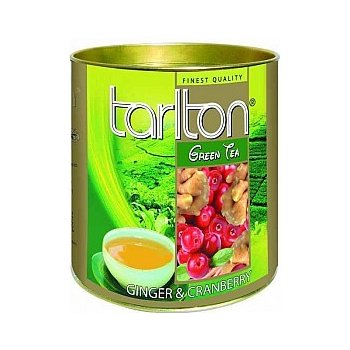 Tarlton zázvor a brusinka sypaný čaj 100 g