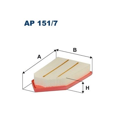 Vzduchový filtr FILTRON AP 151/7 (AP151/7) – Hledejceny.cz
