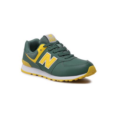 New Balance dětské boty GC574CJ1 zelená – Zboží Mobilmania