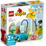 LEGO® DUPLO® 10985 Větrná turbína a elektromobil – Sleviste.cz