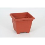 Plastia Květináč Begonia 30x30 cm terakota – Zboží Mobilmania