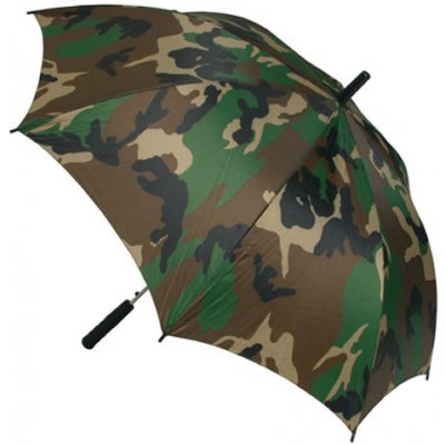 Mil-Tec Woodland deštník pevný maskáčový