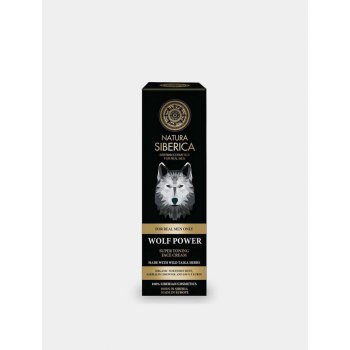 Natura Siberica Men Line Super tonizující krém na obličej Síla vlka 50 ml