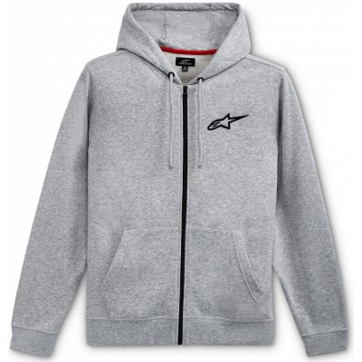 ALPINESTARS mikina AGELESS CHEST HOODIE šedá