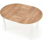 Halmar CALMIO 102/142 x 102 cm dub craft bílá – Sleviste.cz