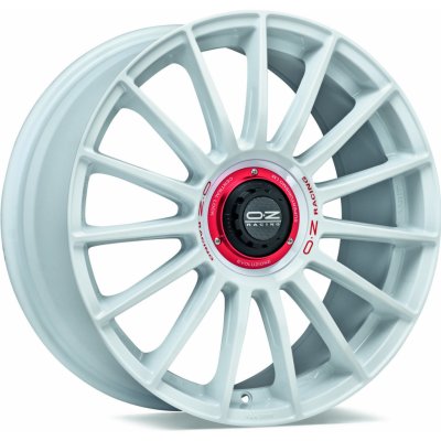 OZ SUPERTURISMO EVOLUZIONE WRC 8,5x19 5x108 ET45 race white – Hledejceny.cz
