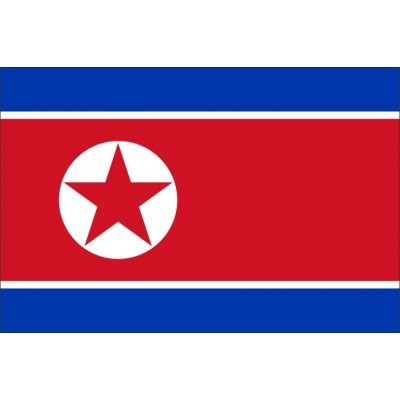 Korejská lidově demokratická republika (KLDR státní vlajka – Hledejceny.cz