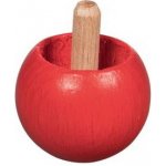 Goki Obracecí káča z bukového dřeva červená – Zboží Mobilmania