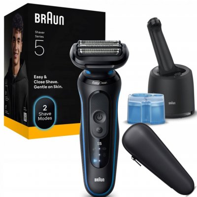 Braun Series 5 52-B7000cc modrý – Hledejceny.cz
