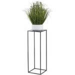 HowHomely Stojan na květiny DD0499 70 x 24 cm antracit – Hledejceny.cz