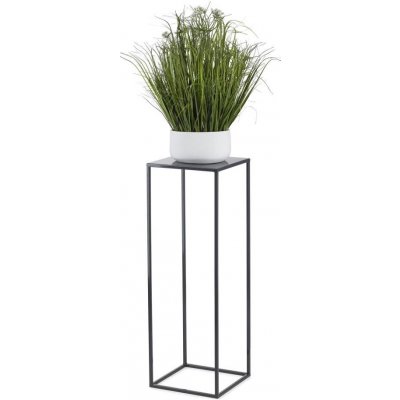 HowHomely Stojan na květiny DD0499 70 x 24 cm antracit – Hledejceny.cz