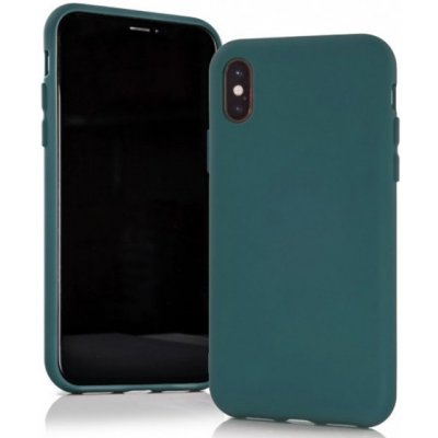 Pouzdro Soft gumové Apple iPhone 7 Plus/8 Plus Barva: zelené tmavá – Zboží Mobilmania