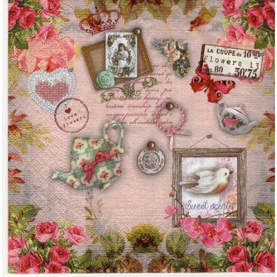 ubrousek 33x33 cm vintage – Sleviste.cz