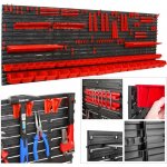 MAR-POL závěsný organizér/držák 230x78cm sada 130ks M66632 – Hledejceny.cz