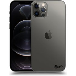 Pouzdro Picasee silikonové Apple iPhone 12 Pro čiré