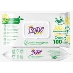 Taffy Vlhčené ubrousky celulóza 100 ks bílá – Hledejceny.cz