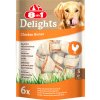 Pamlsek pro psa 8in1 kost žvýkací Delights S 24 kusů 4 x 210 g