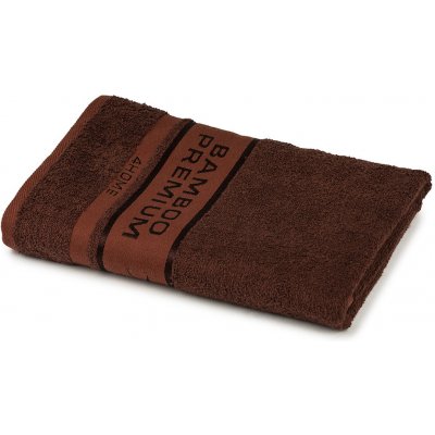 4Home Osuška Bamboo Premium tmavě hnědá 70 x 140 cm – Sleviste.cz