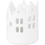 räder Porcelánový svícen City Light 7,5 cm, bílá barva, porcelán – Zboží Dáma