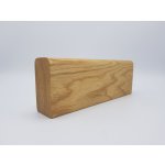 Havlíček truhlářství Madlo dřevěné 40 x 80 mm R10 1 m Jasan MH 01 389_1M – HobbyKompas.cz