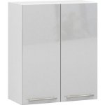 DobreSny Závěsná skříňka Olivia 60 x 72 cm jemná šedá s metalickým leskem – Hledejceny.cz