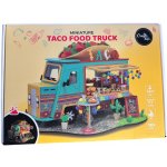 DIY Miniaturní stavebnice s LED osvětlením - Pojízdný tacos – Zboží Živě