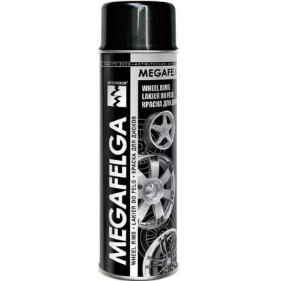 DecoColor Barva ve spreji MEGAFELGA RAL 9005 500 ml