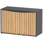 Aquatlantis Splendid 120 skříňka 1/9 černá/Roble Hera Atlas – Zboží Dáma