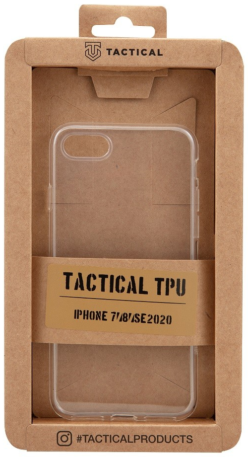 Pouzdro Tactical TPU Apple iPhone 7/8/SE2020/SE2022 čiré