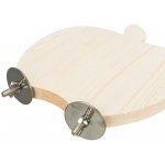 Trixie Plošina/přístřešek jablko pro drobné hlodavce dřevo 21 x 17 cm – Zboží Mobilmania