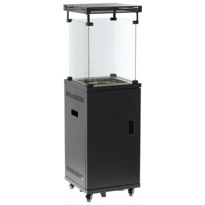 Aldotrade BISTRO 136cm černý – Zboží Dáma
